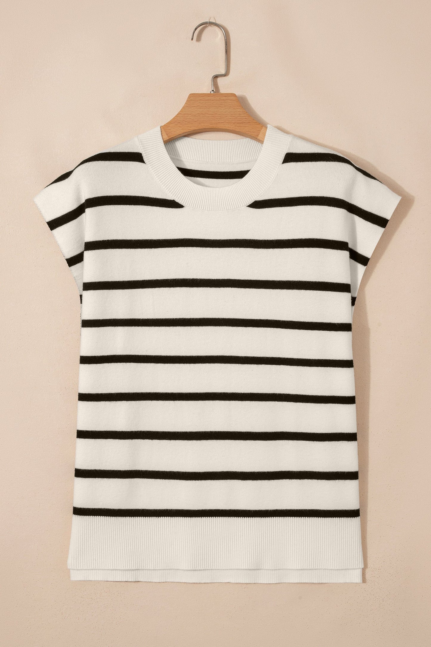 Threaded Pear Alayna Crewneck Short Sleeve Sweater