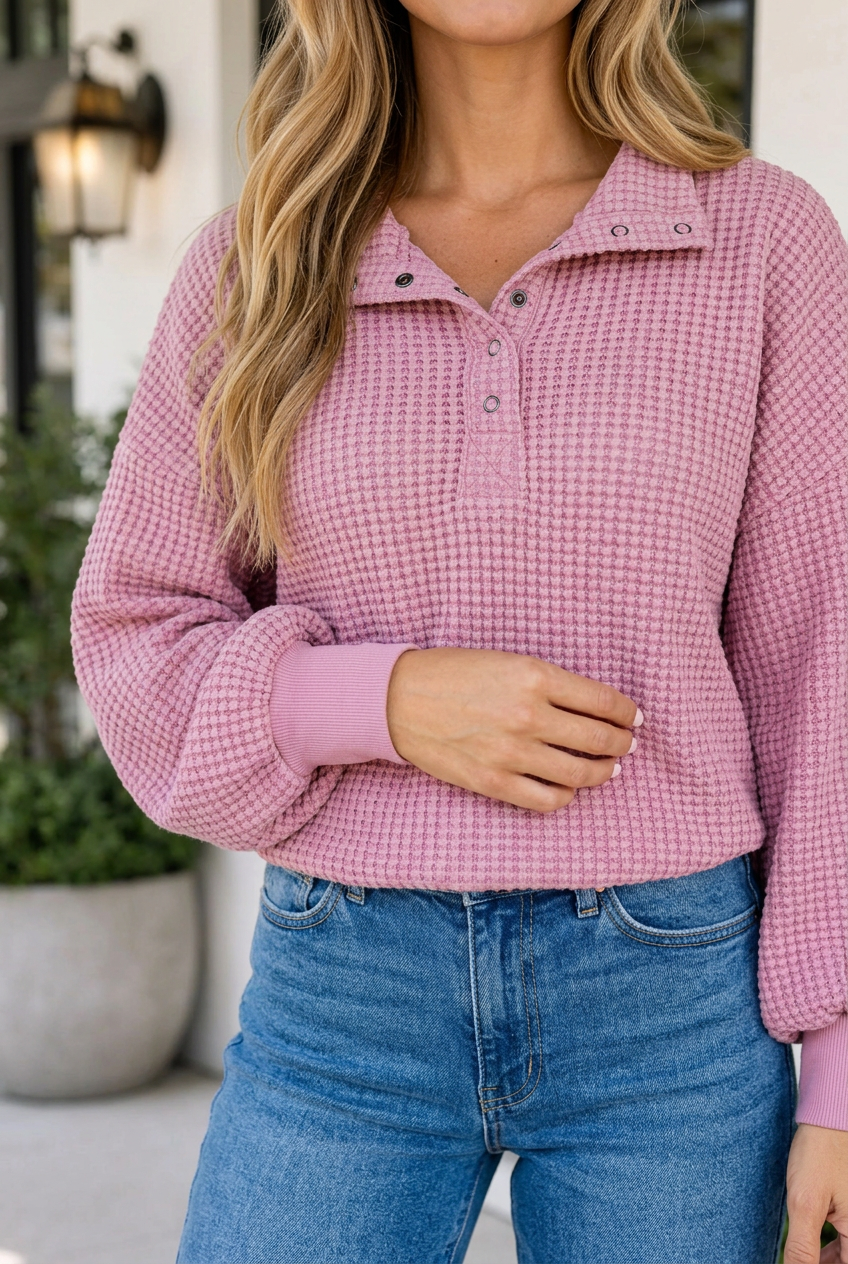 Saoirse Collared Baggy Top