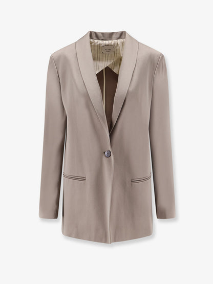 Blazer Satin Grey