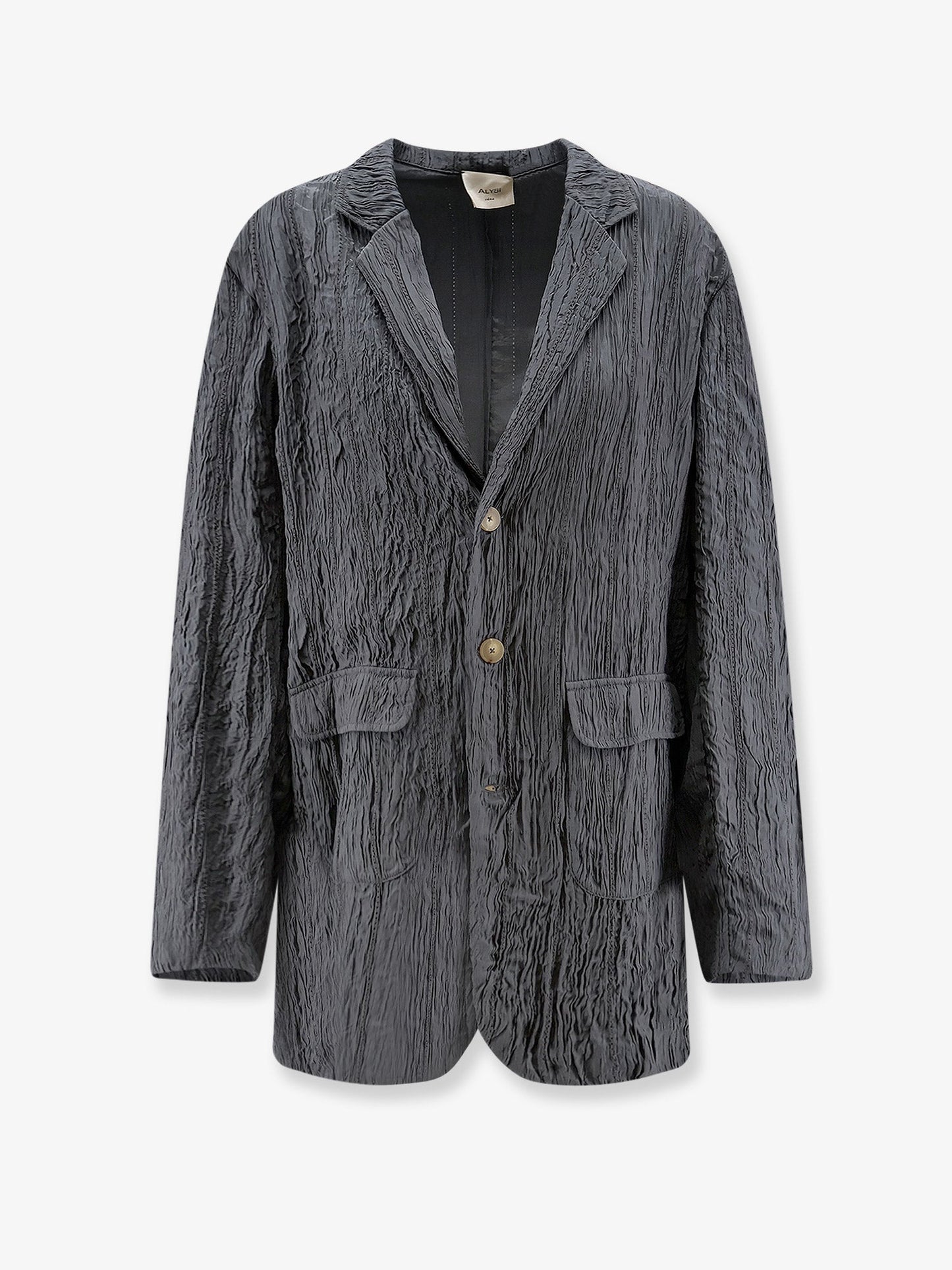 Blazer Wrinkled Grey