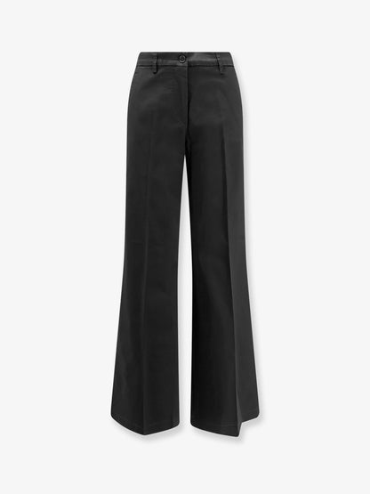 Trousers Stretch Cotton Black