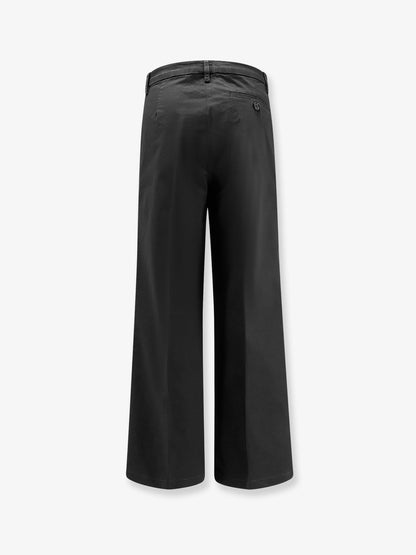Trousers Stretch Cotton Black