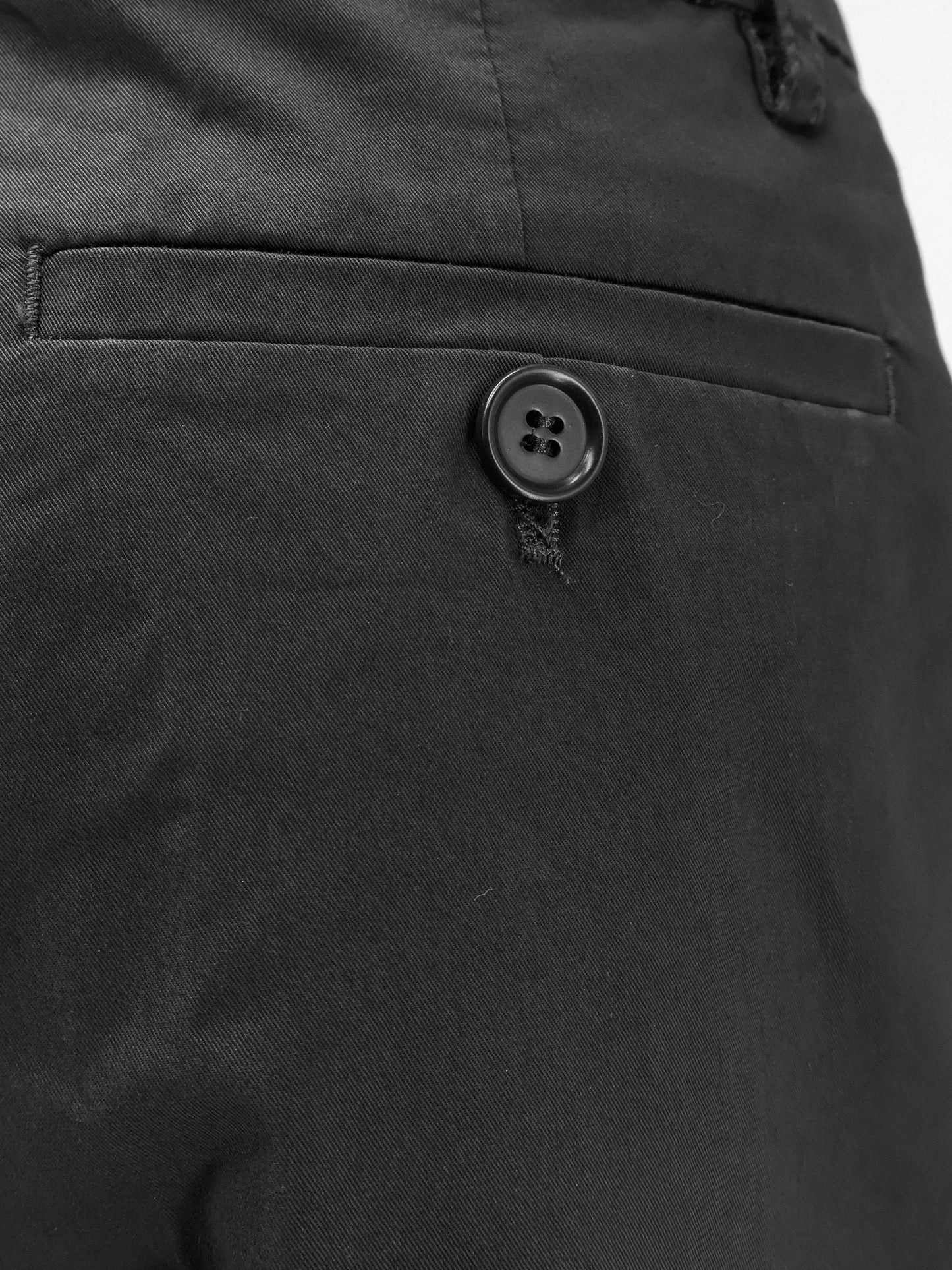 Trousers Stretch Cotton Black