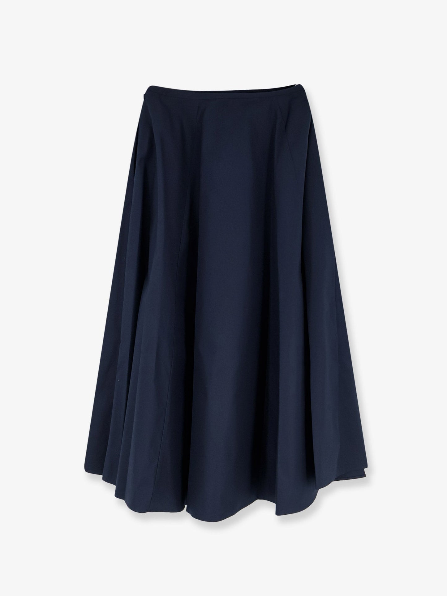 Skirt Long Cotton Blue