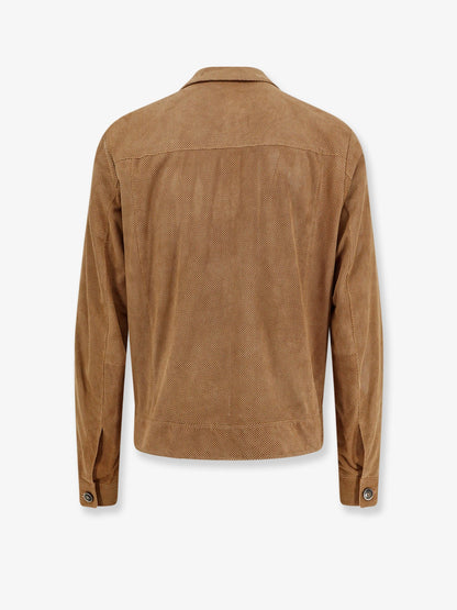 Jacket Merfo Beige Suede