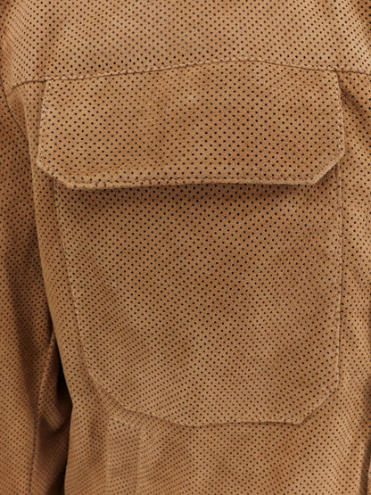 Jacket Merfo Beige Suede