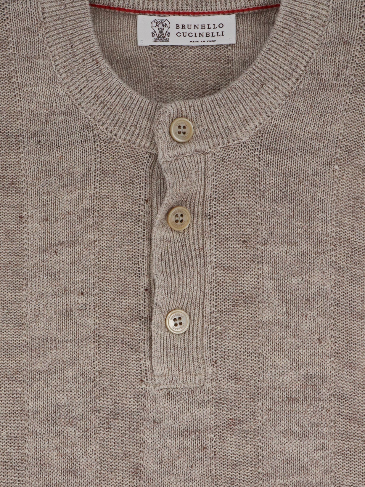 Sweater Linen-Cotton Beige