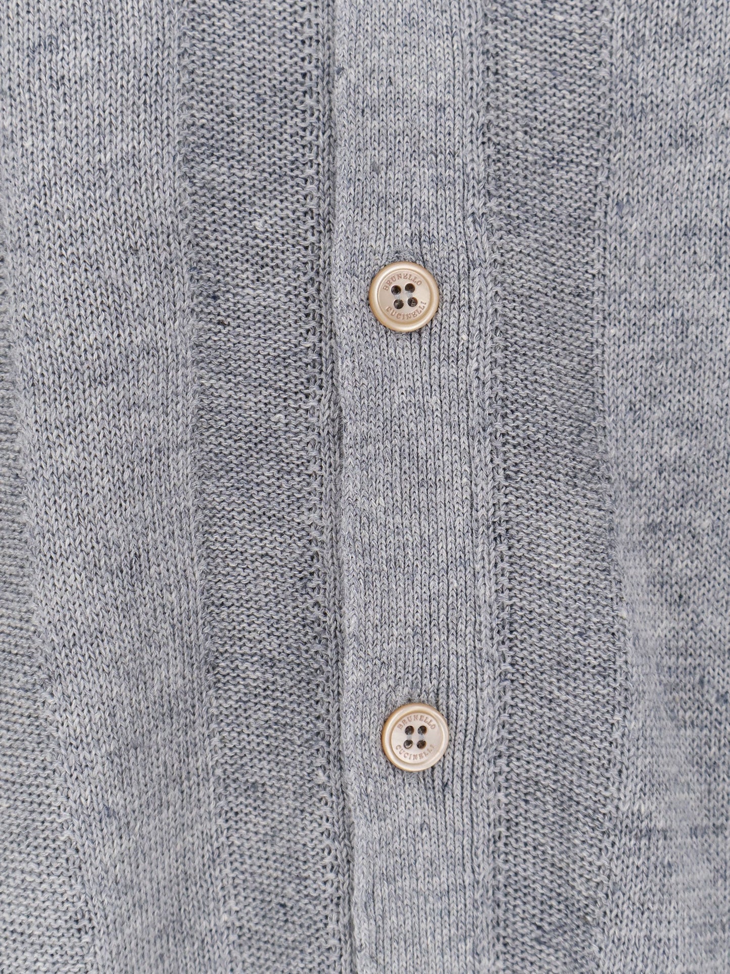 Cardigan Linen-Cotton Grey