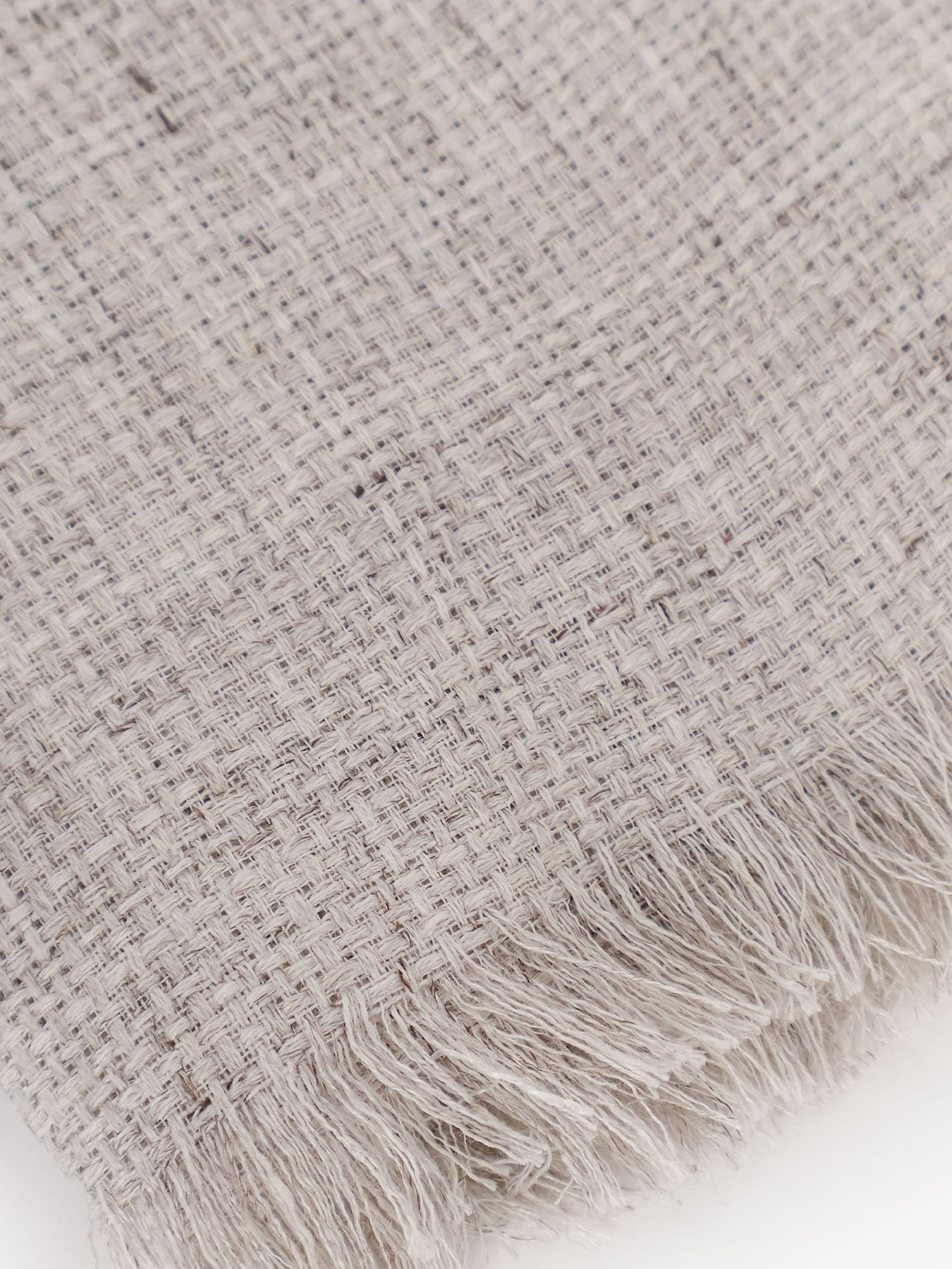 Linen Scarf Grey