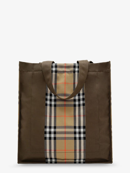 Tote Bag Trench Check Brown