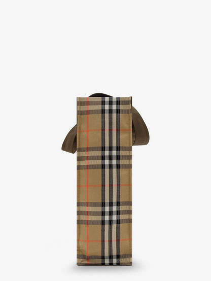 Tote Bag Trench Check Brown