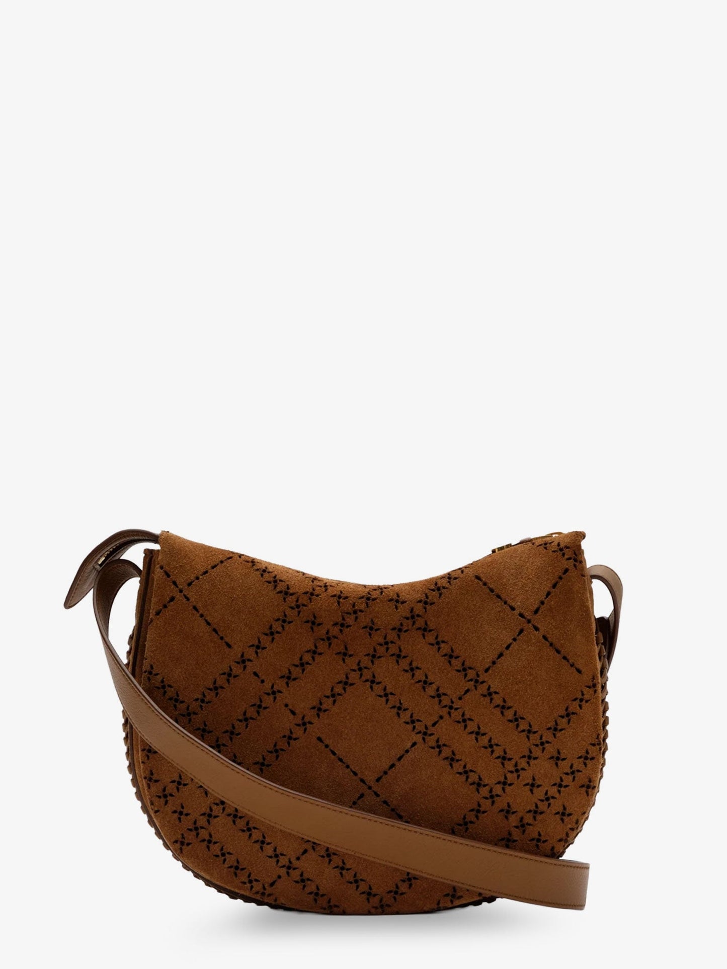 Crossbody Bag Tavistock Suede Brown