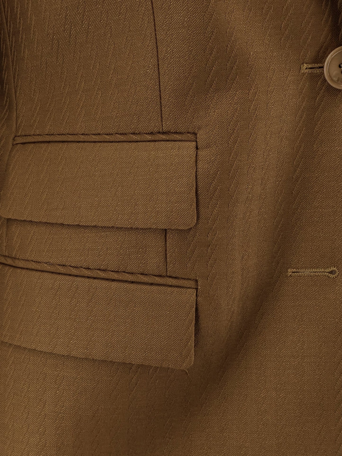 Blazer Siora Brown Wool-Mohair