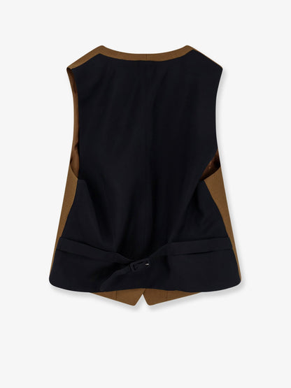 Vest Warren Wool & Mohair Brown