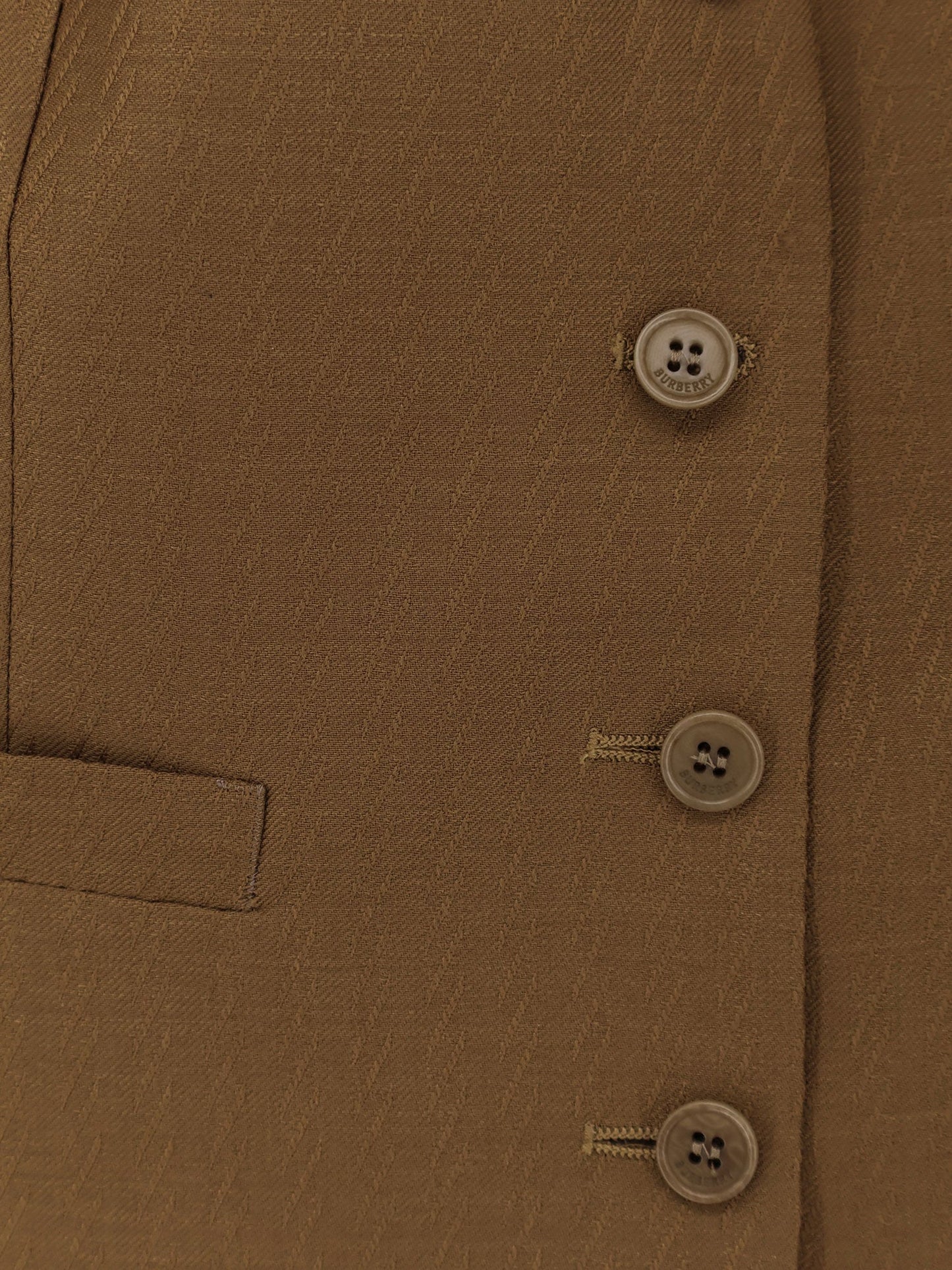 Vest Warren Wool & Mohair Brown