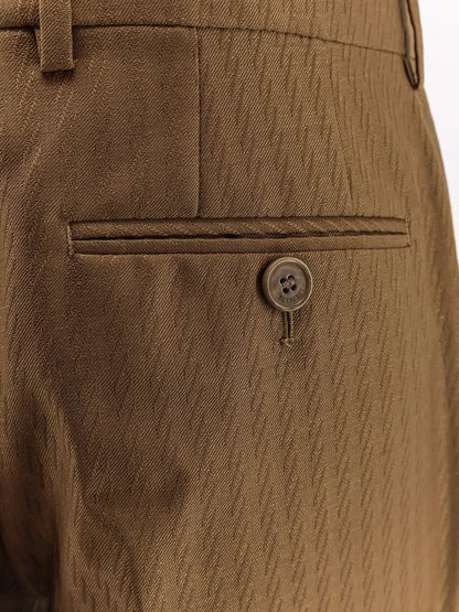 Trousers Shelley Brown Wool-Mohair