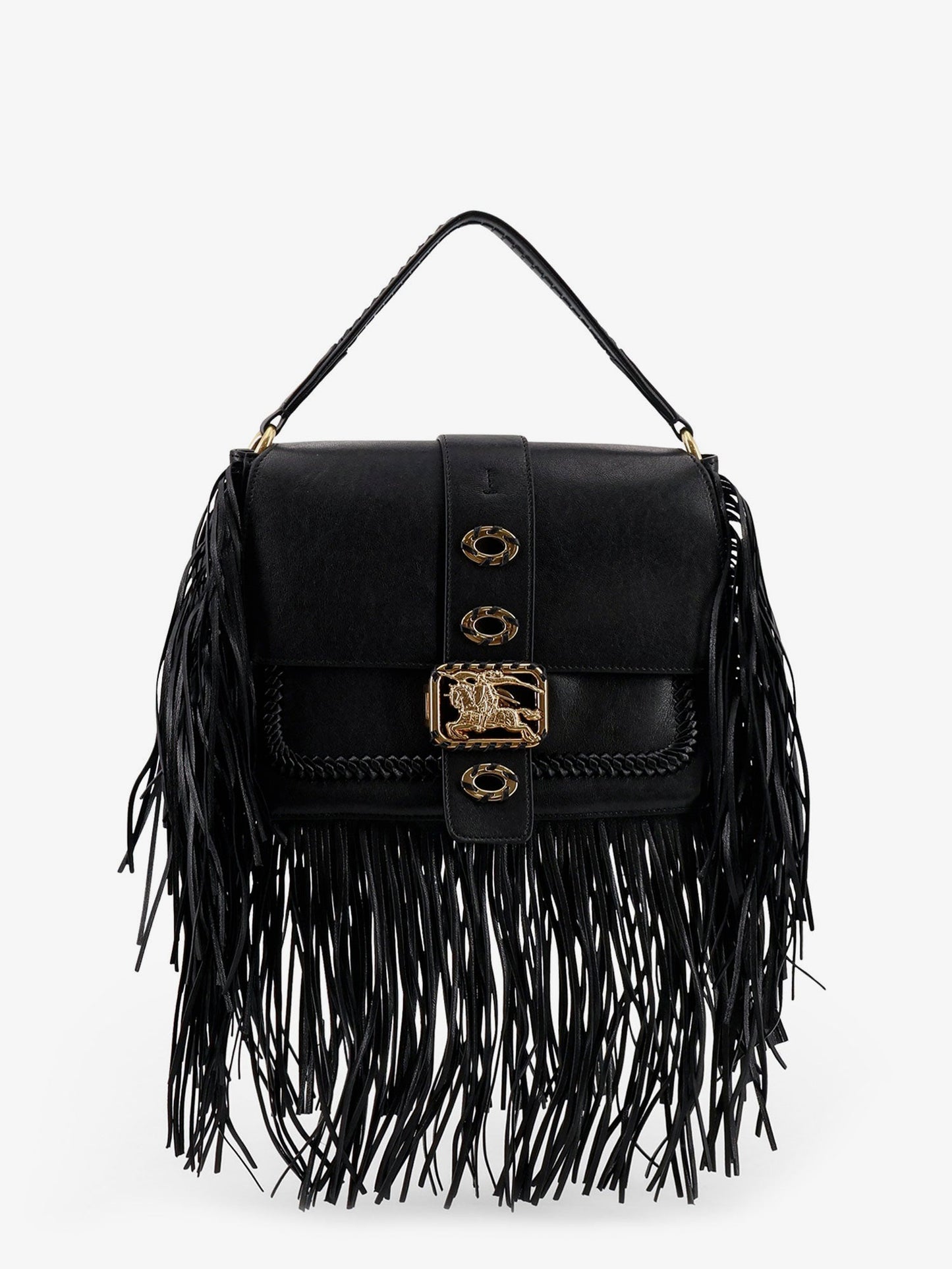 Shoulder Bag Rider Black Leather