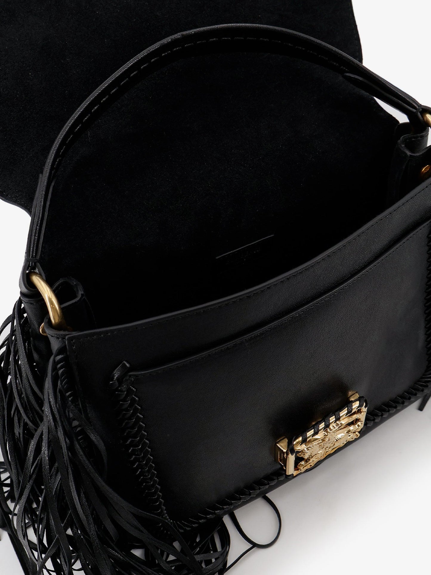 Shoulder Bag Rider Black Leather