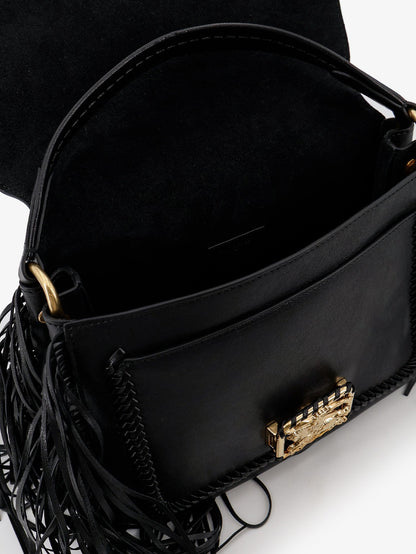 Shoulder Bag Rider Black Leather