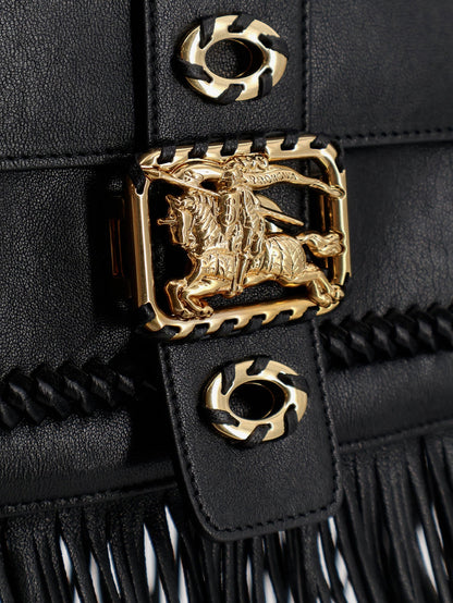Shoulder Bag Rider Black Leather