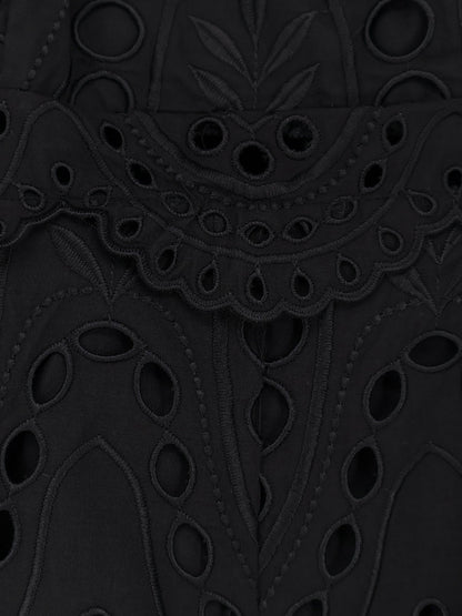 Long Dress Glimmer Black