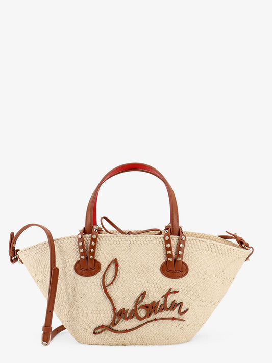 Handbag Cabata Raffia Beige