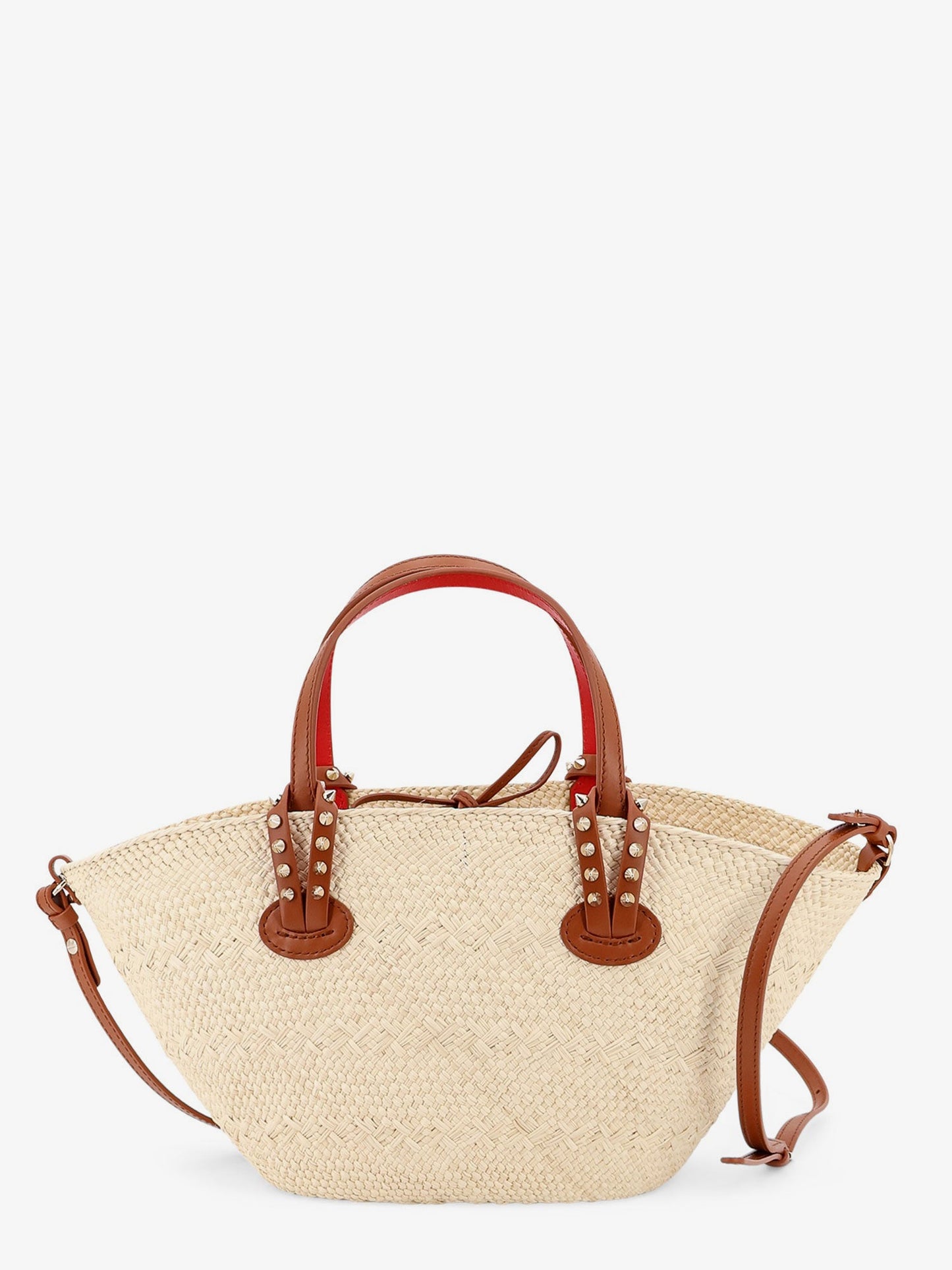 Handbag Cabata Raffia Beige