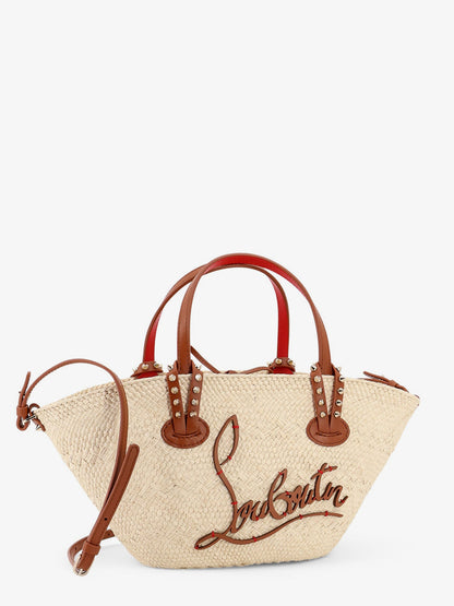 Handbag Cabata Raffia Beige