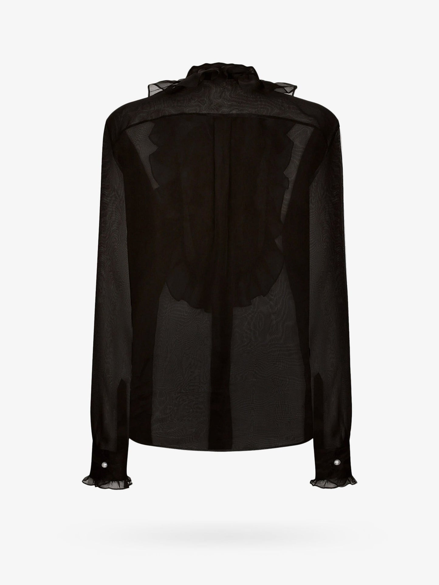 Organza Shirt Black