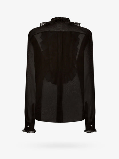 Organza Shirt Black