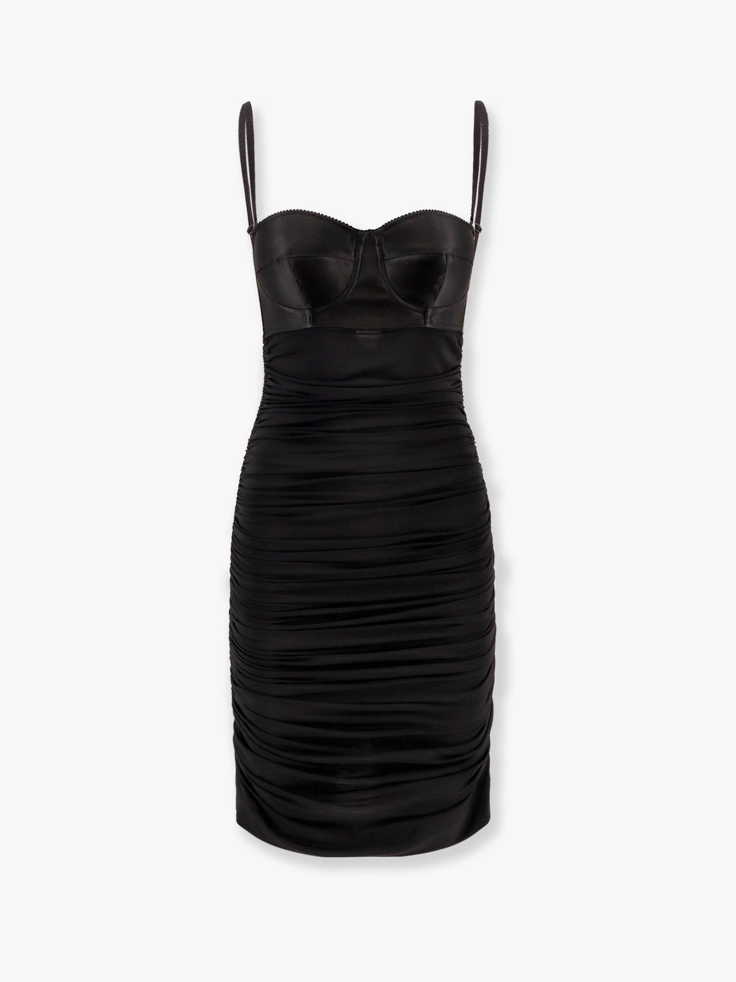 Dress With Bra Detail Black