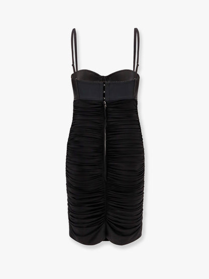 Dress With Bra Detail Black