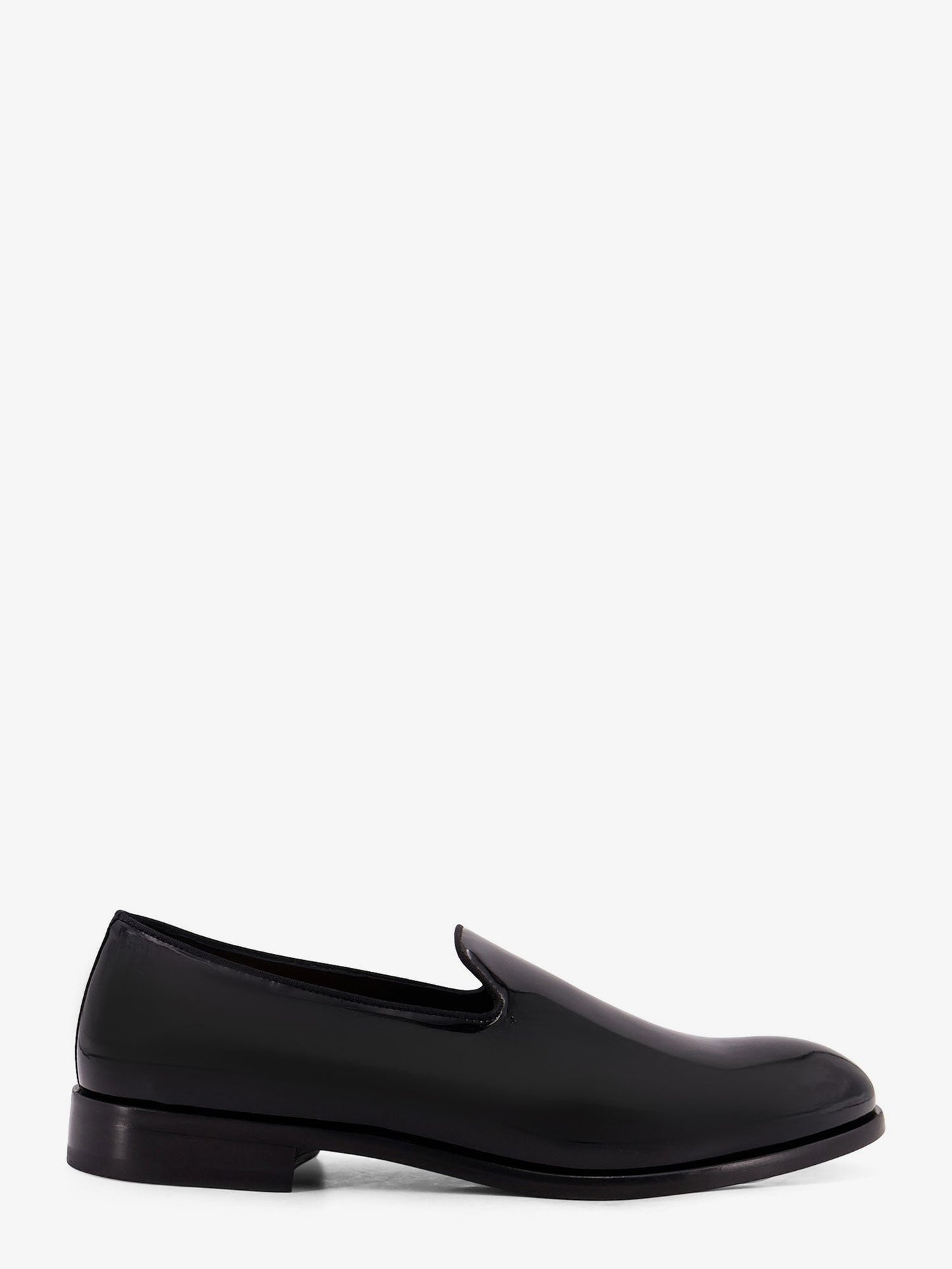 Black Patent Leather Loafers