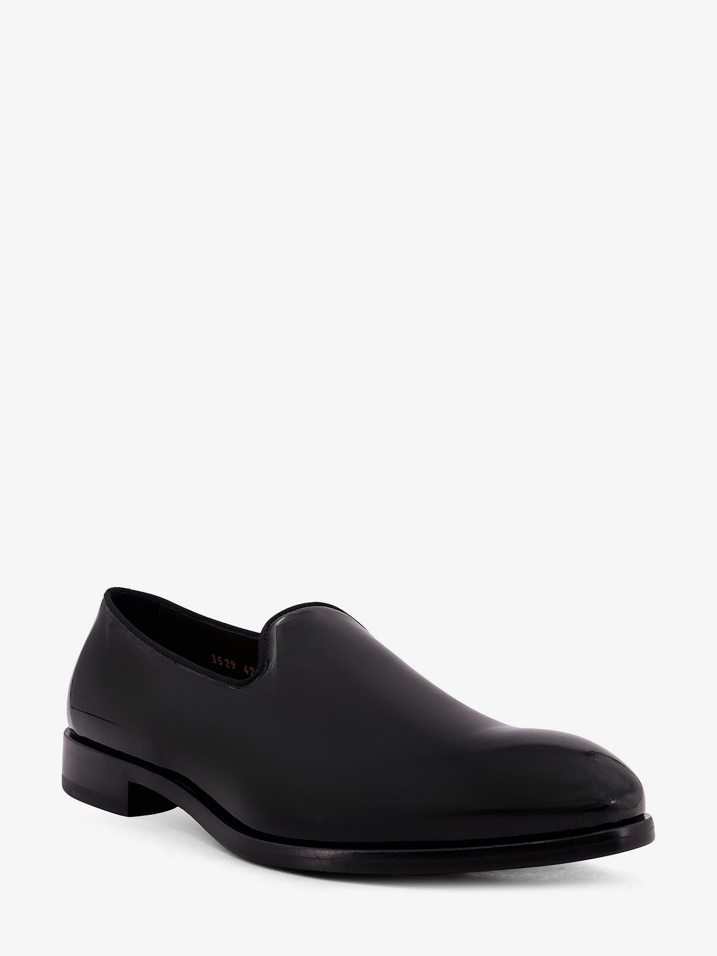 Black Patent Leather Loafers