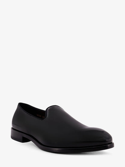 Black Patent Leather Loafers