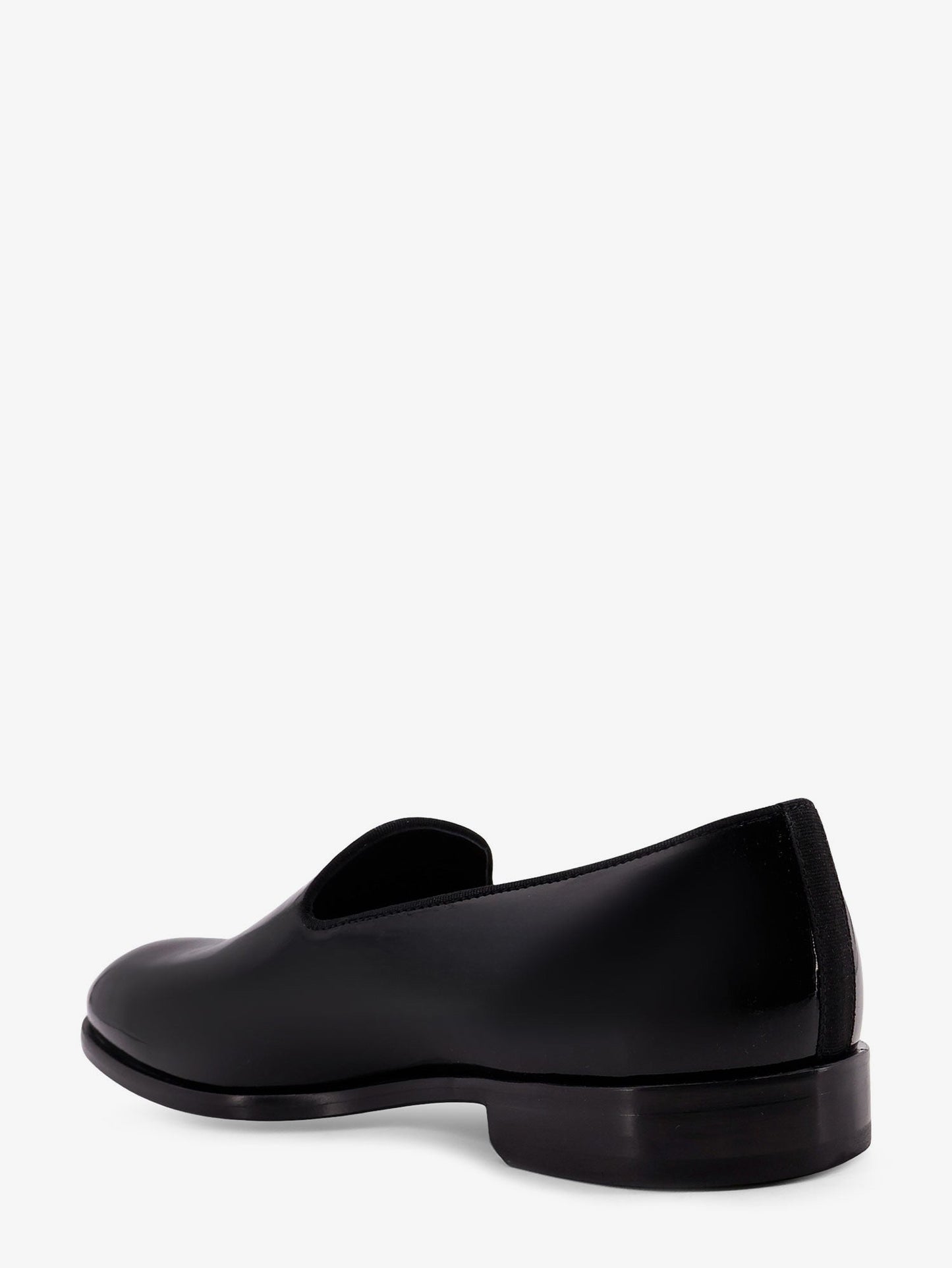 Black Patent Leather Loafers