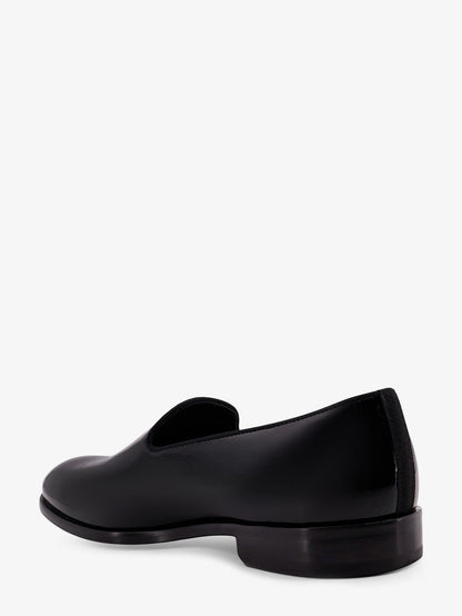 Black Patent Leather Loafers