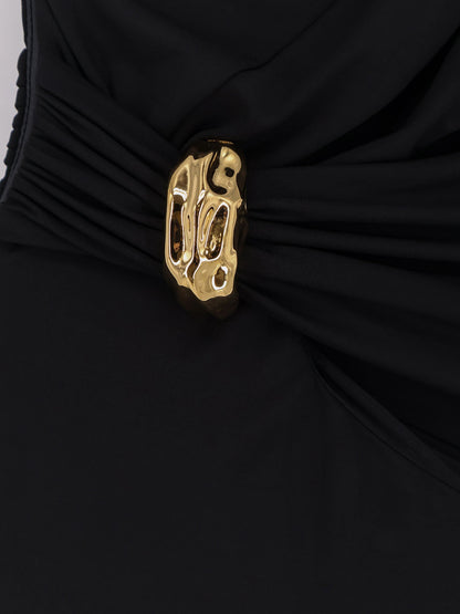 Red Carpet Stretch Viscose Long Dress
