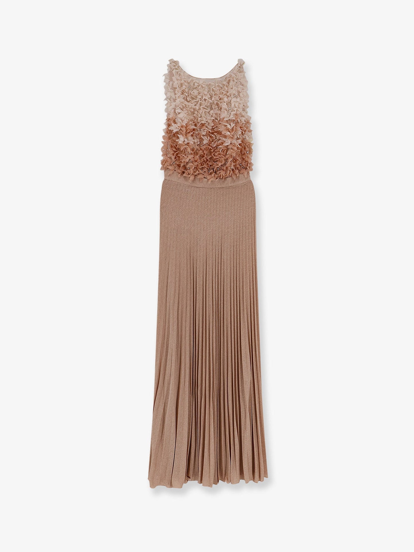 Evening Gown Pink Voile