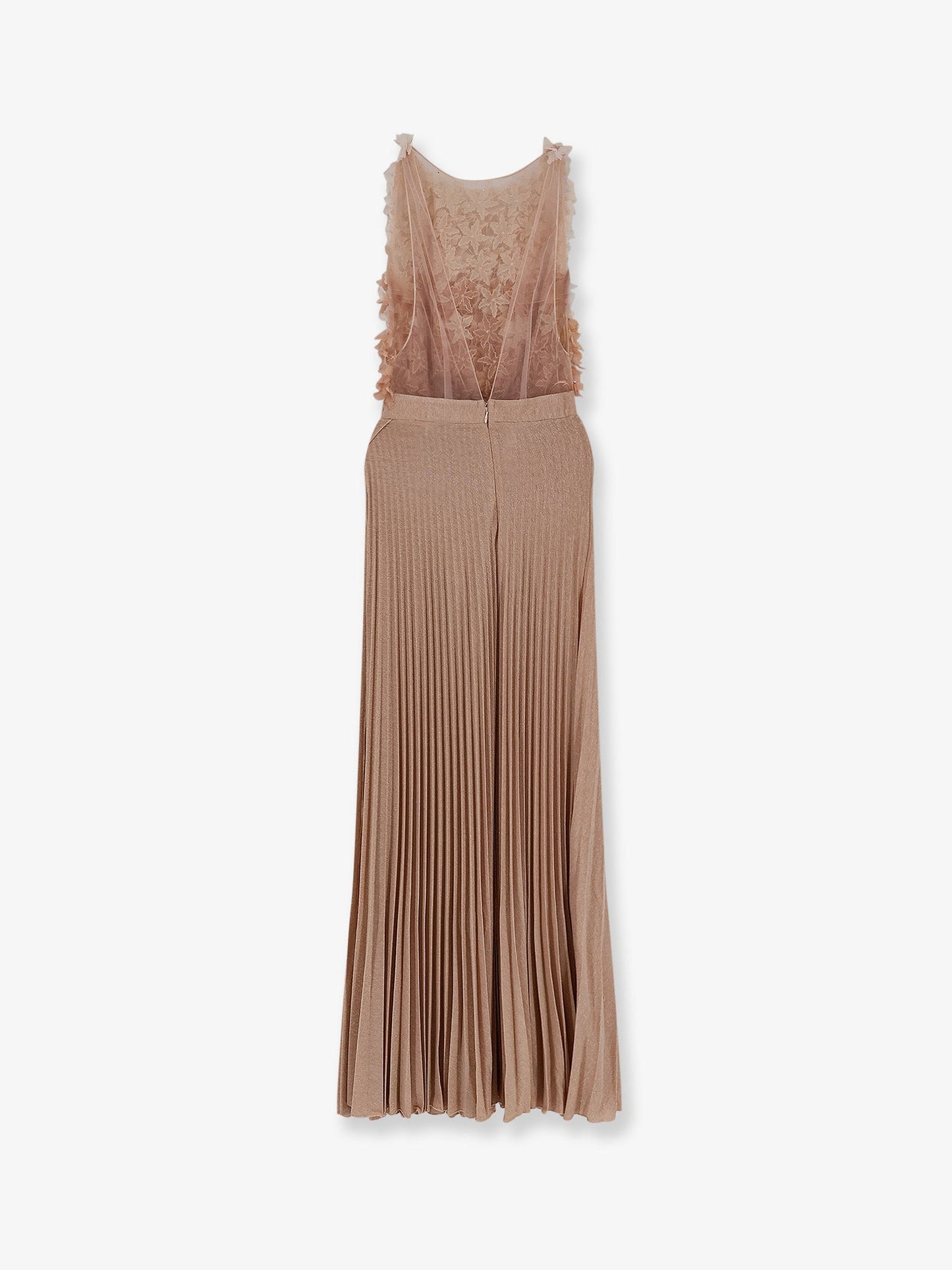 Evening Gown Pink Voile