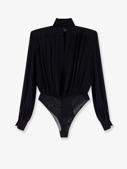 Silk Shirt With Body Detail