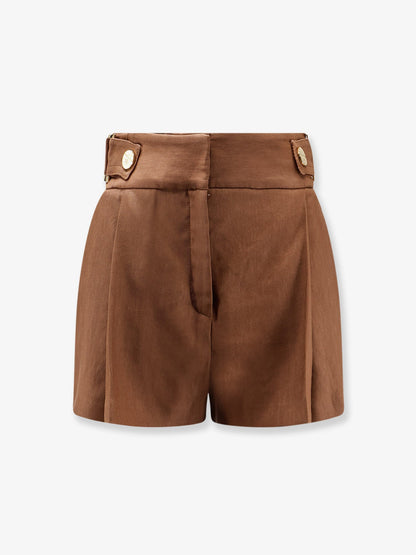 Shorts Daily Brown Linen-Blend