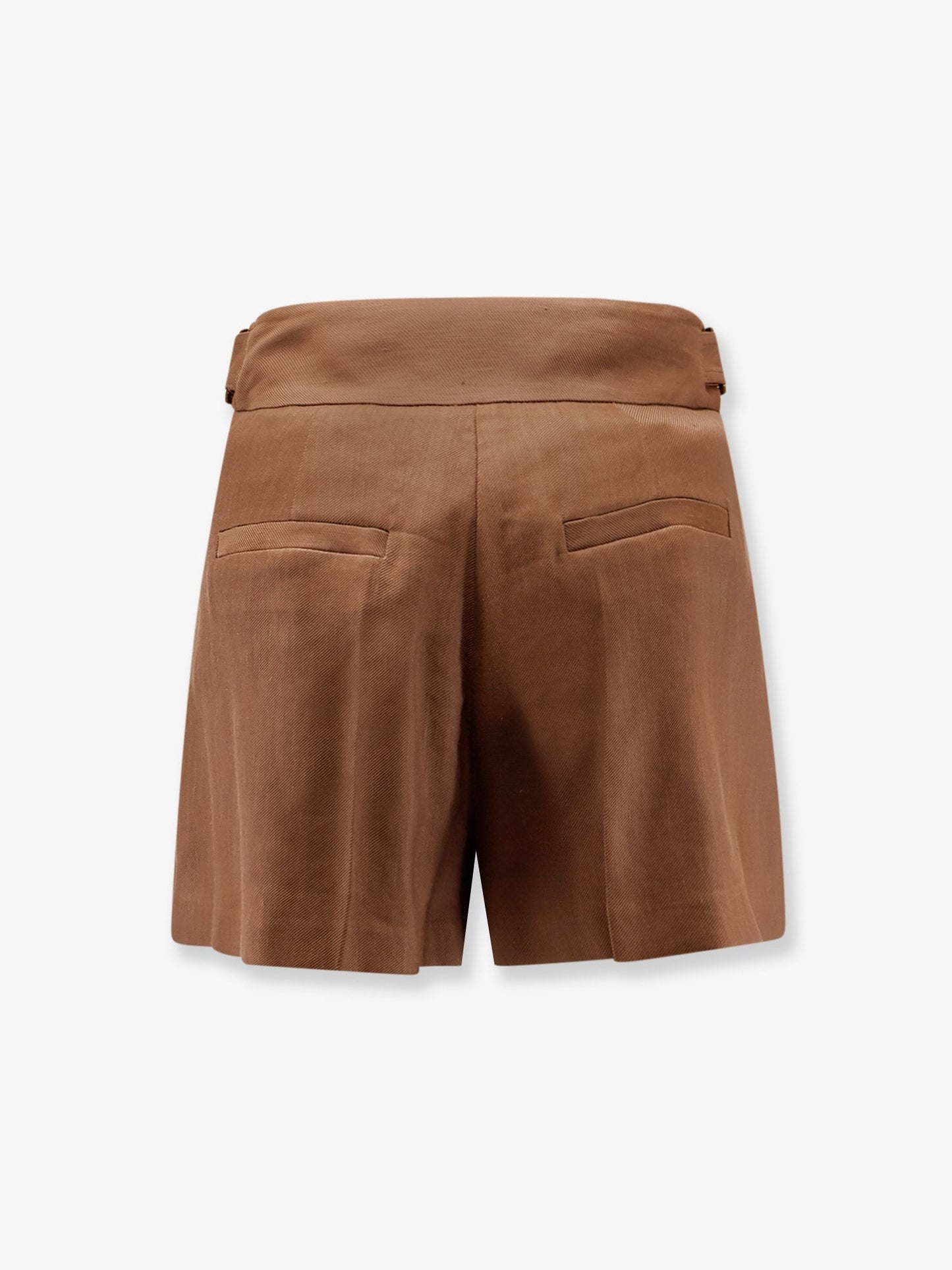 Shorts Daily Brown Linen-Blend