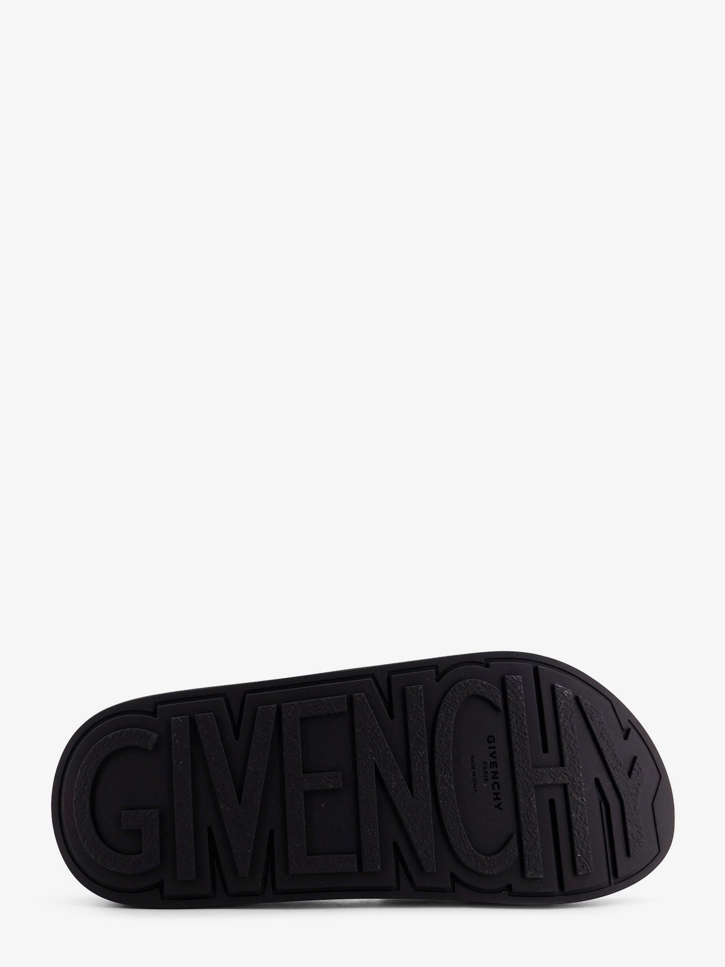 Rubber Slide With Logo Lettering Patch