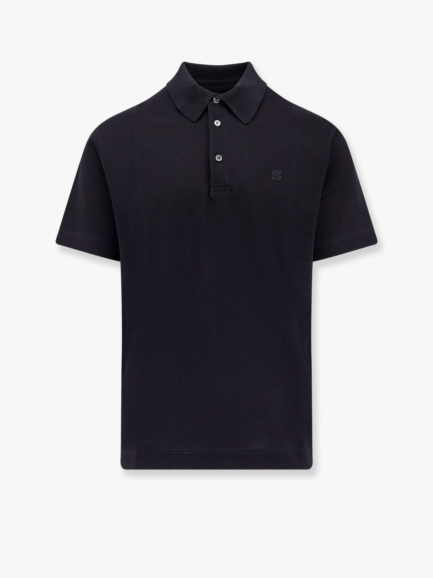 Piqué Cotton Polo Shirt With Embroidery