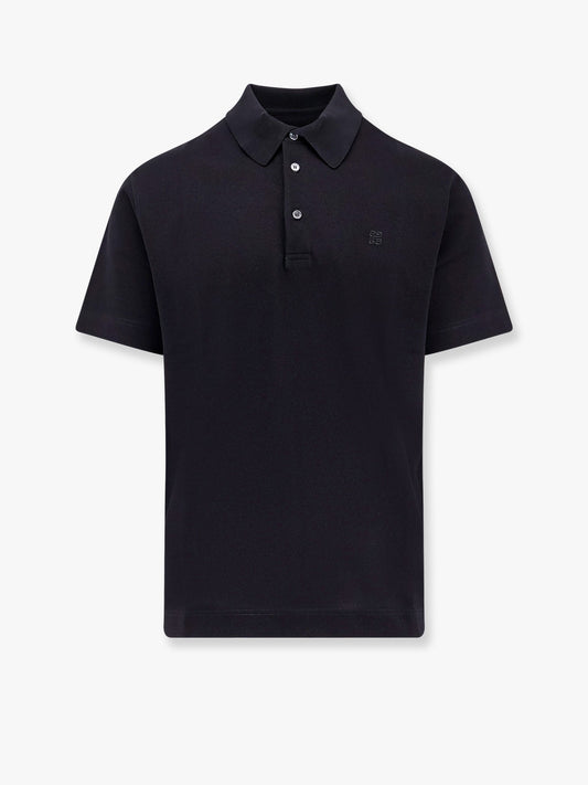 Piqué Cotton Polo Shirt With Embroidery