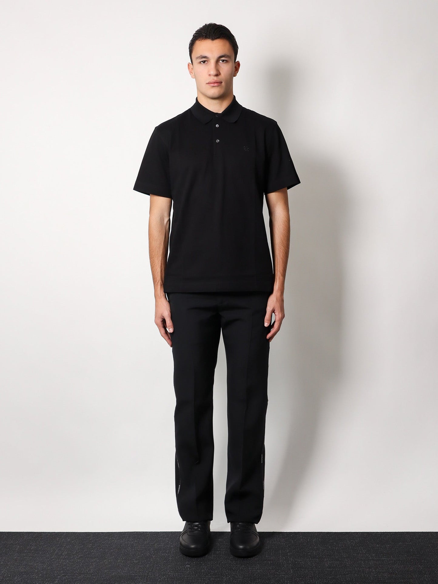 Piqué Cotton Polo Shirt With Embroidery
