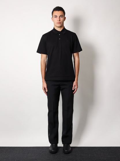 Piqué Cotton Polo Shirt With Embroidery