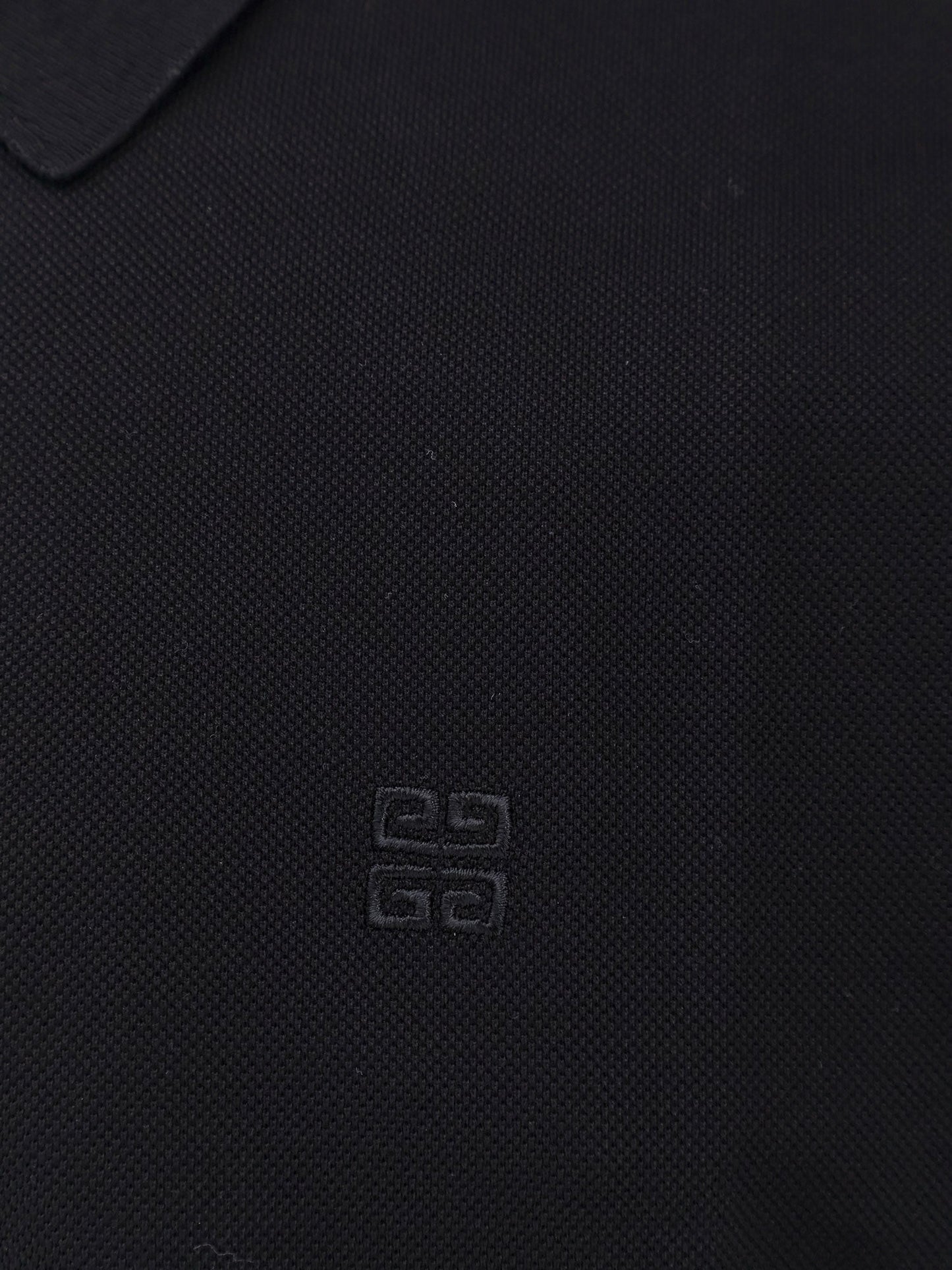 Piqué Cotton Polo Shirt With Embroidery