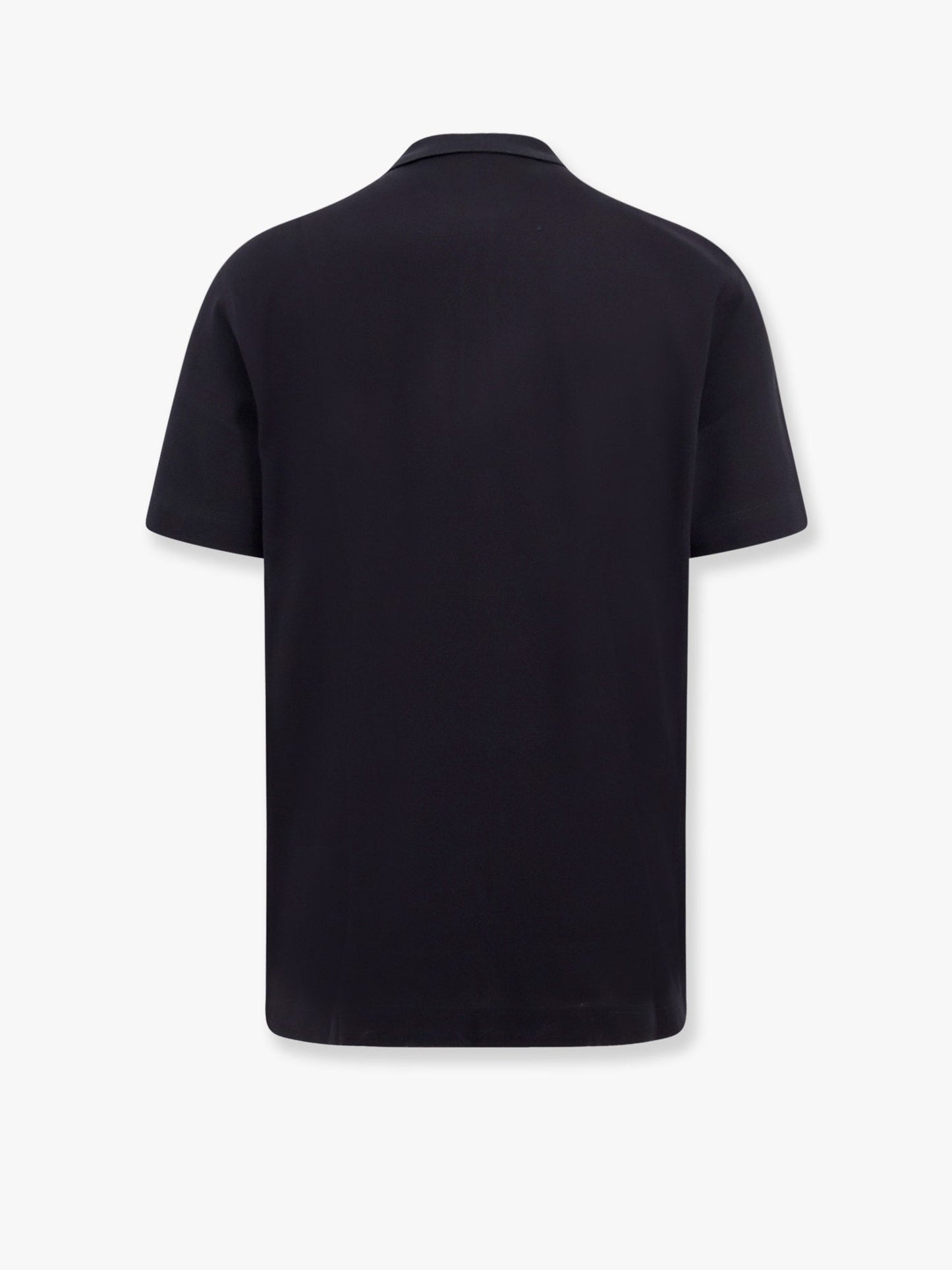 Piqué Cotton Polo Shirt With Embroidery